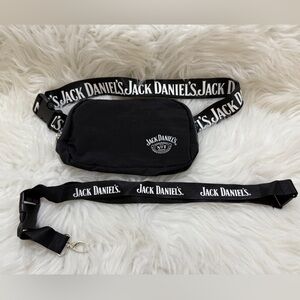 Jack Daniels Fanny pack bag & lanyard